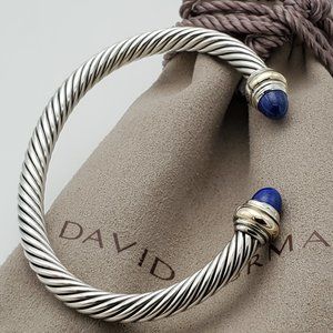 Davd Yurman Bracelet Lapis Lazuli and 14K Gold